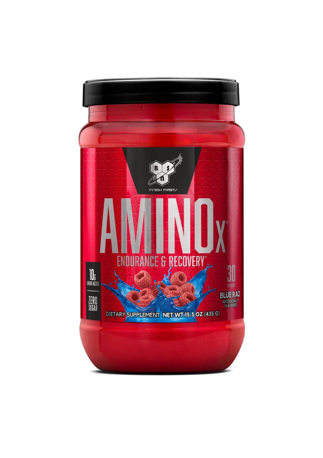 BSN Amino X – Blue Raz – 435g – BCAA for Endurance & Recovery