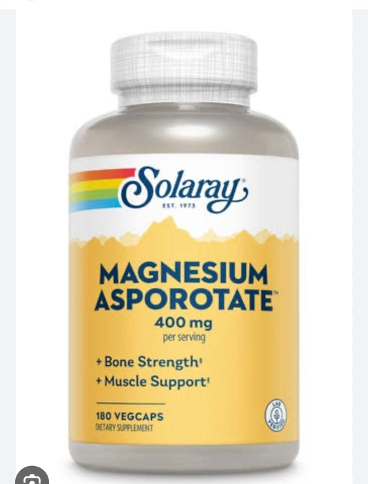 Solaray Magnesium Asporotate 400mg