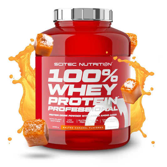 Scitec Nutrition 100% Whey Protein Professional – Salted Caramel – 2350g