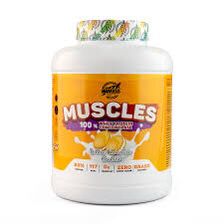 Muscles Whey Protein – Orange Vanilla Flavor – 100% Hydrolyzed Protein